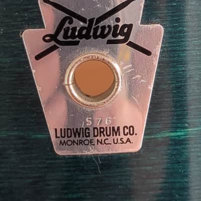 Ludwig LRT313 Classic Birch 11x13" Rack Tom 1998 - 2008 - Sea Blue image 7