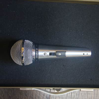 Vintage Shure PE588 Unisphere B 1970s Silver + Case image 2