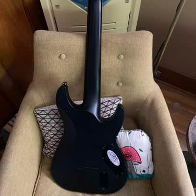 Schecter Blackjack ATX C-8 Left-Handed 2014 - 2016 - Aged Black Satin image 2