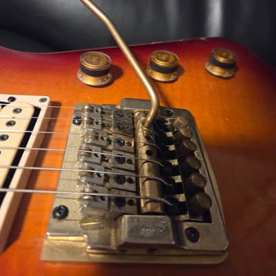 Ibanez DT500-Cherry Sunburst Destroyer 1983 Rare with original leather bag image 3