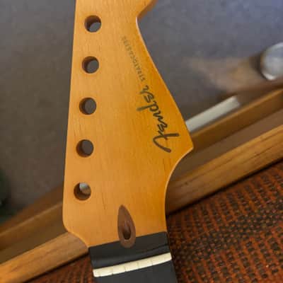 Fender American Ultra Strat neck 1/4 sawn with ebony 2024 - Satin image 2