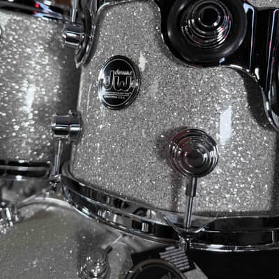 ~LIMITED EDITION~ DW Performance Series 4-Piece 10/12/16/22 Drum Kit Set in Broken Glass FinishPly *IN STOCK* image 3