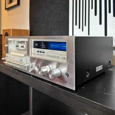 Pioneer CT-F750 4-Track Stereo Cassette Tape Deck 1979 - 1981 - Silver image 4