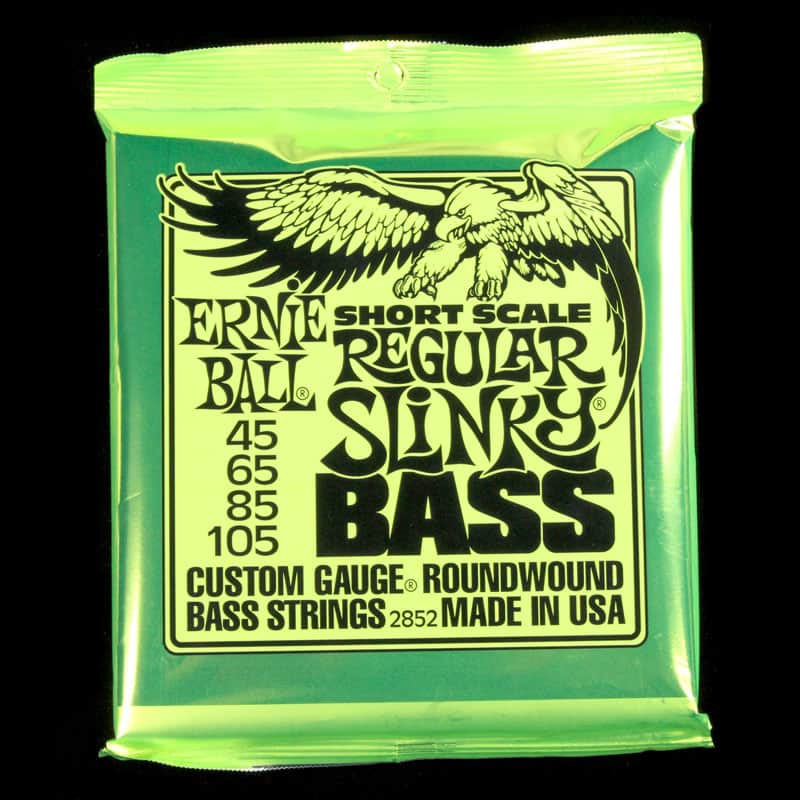 Ernie Ball Short Scale SlinkyBass Guitar Strings (45-105) image 1