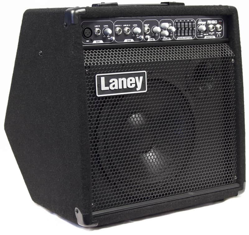 Laney Audiohub 3 Channel 80W Speaker with Delay EQ AH80 image 1