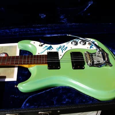 Mosrite The Ventures, Mark V 1966 Green image 1