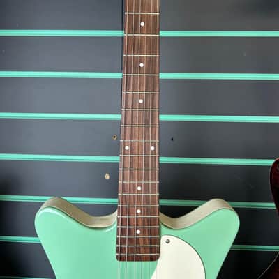 Danelectro Stock 59 Aqua Electric Guitar image 8