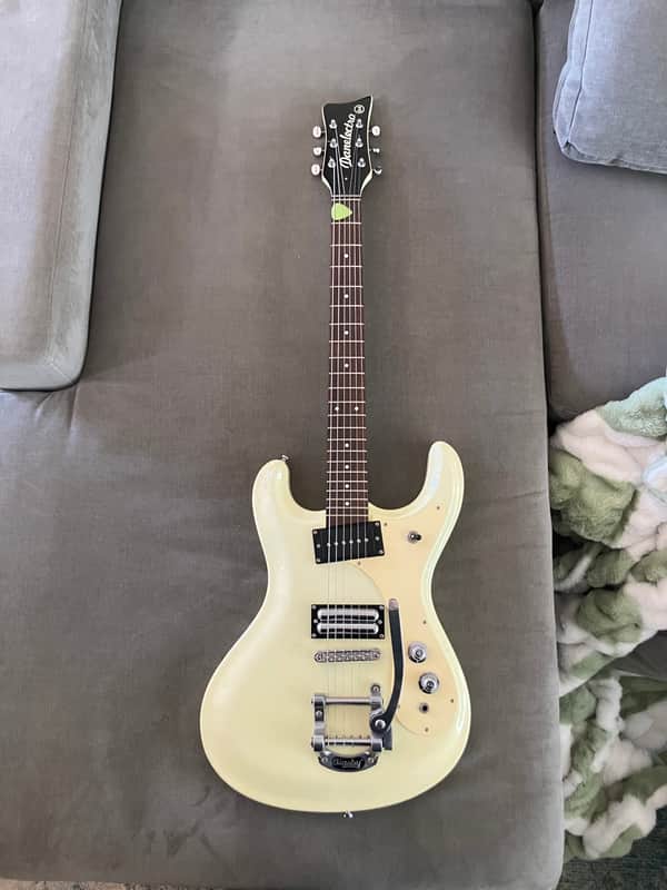 Danelectro The '64 with Bigsby 2010s - Vintage White- Open to all offers image 1