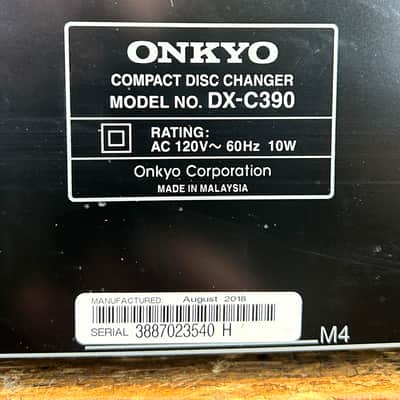 Onkyo DX-C390 6-CD Changer (no remote) image 8