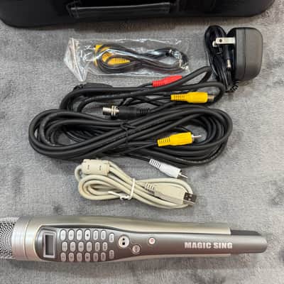 Magic Sing ED-8000 Digital Karaoke Microphone System – Complete Set with Case & Accessories image 2