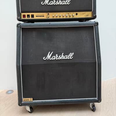 Marshall JCM Slash Signature 2555SL 2-Channel 100-Watt Guitar Amp Head 1996 - 1997 - Black + Original Cabinet image 14