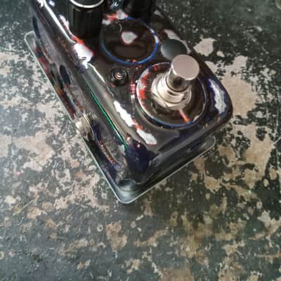 Dongeomac Boutique Tubescreamer in Distressed Blue Orange Mix (Oxblood?) image 6