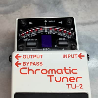 Boss TU-2 Chromatic Tuner with AC Adapter. Guitar Bass Pedal Tuner image 3