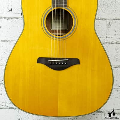 Yamaha FG-TA TransAcoustic Dreadnought Vintage Tint (#1134) image 1