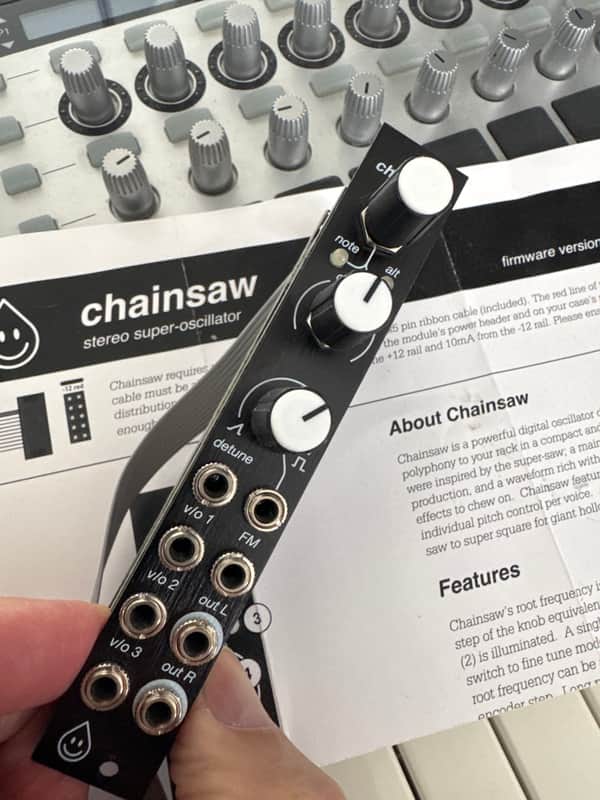 Acid Rain Technology Chainsaw Polyphonic Oscillator 2019 - 2020 - Black image 1