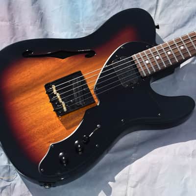 Custom Pre-order! Thinline Telecaster HH 2025 3-Color Vintage Sunburst Lightweight 4-Way image 2