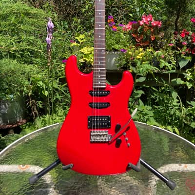 Vintage 1986 Squier by Fender Contemporary Stratocaster Made in Japan Torino Red image 1