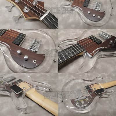 Next Tone La Luminariste Bass LED+ Left Hand 2017 Clear Acrylic image 3