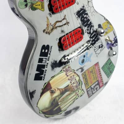 Custom Painted & Upgraded Epiphone LP Special guitar (Custom Aged and Worn) and Matching Headstock Bild 2