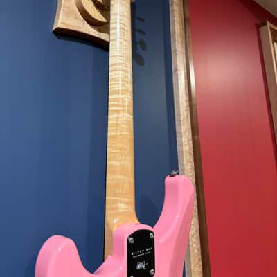 PRS Silver Sky John Mayer Roxy Pink with Figured Neck image 3
