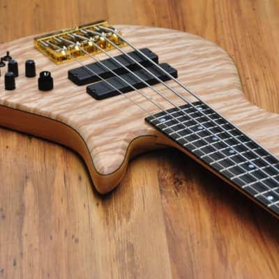 Fodera Tom Kennedy Emperor II Quilted Maple image 14