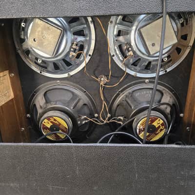 Vintage 1965 Fender Super Reverb Guitar Amp w/ Orginal Foot Switch image 7