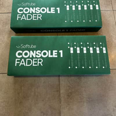 1 of 2 Softube Console 1 Fader USB DAW Control Surface 2019 - Gray image 4