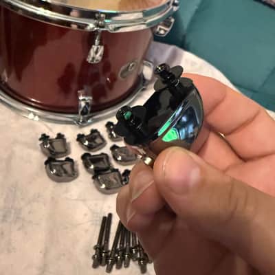 Tama Starclassic Black Chrome Lugs Set 2020 image 3