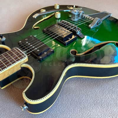 TEISCO 'EMPERADOR' VINTAGE '335' MIJ 1960s GREEN ***CLEARANCE*** image 1
