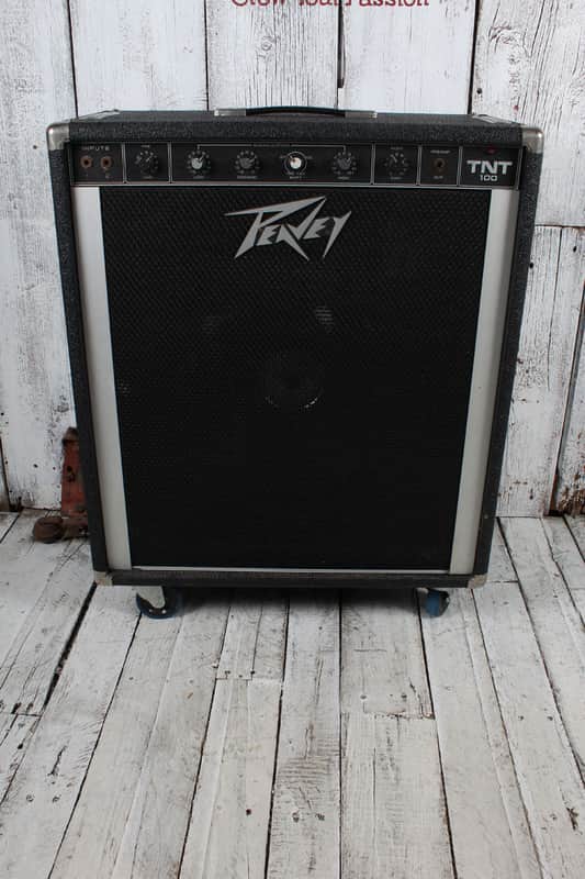 Peavey Vintage TNT 100 Bass Amplifier Electric Bass Guitar Combo Amplifier image 1