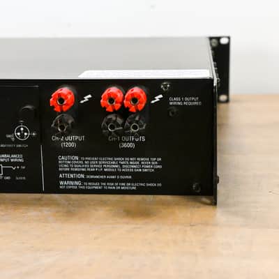 Crown Macro-Tech 36x12 2-Channel Power Amplifier CG015TT imagen 6