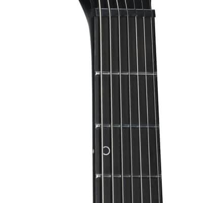 Schecter Keith Merrow KM-7 MK-III EX 7-string Baritone Electric Guitar - Satin Black Open Pore (882) image 5