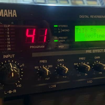 Yamaha Pro R3 Digital Reverberator 1990s - Black image 2