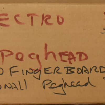 1960's Danelectro "Traditional Peghead/Bottle" Prototype Neck Natural w/Box image 22