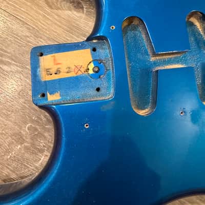 1980s Fender Contemporary Stratocaster body vintage original electric guitar parts image 3
