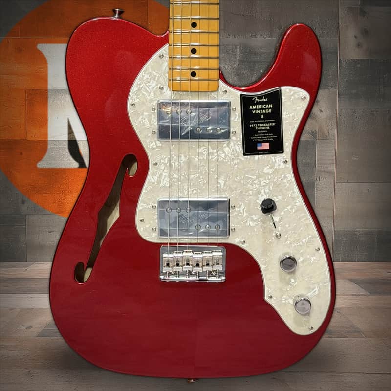 Fender American Vintage II '72 Telecaster Thinline | Reverb