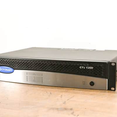 Crown CTs 1200 Two-Channel 600W Power Amplifier CG012RP image 1