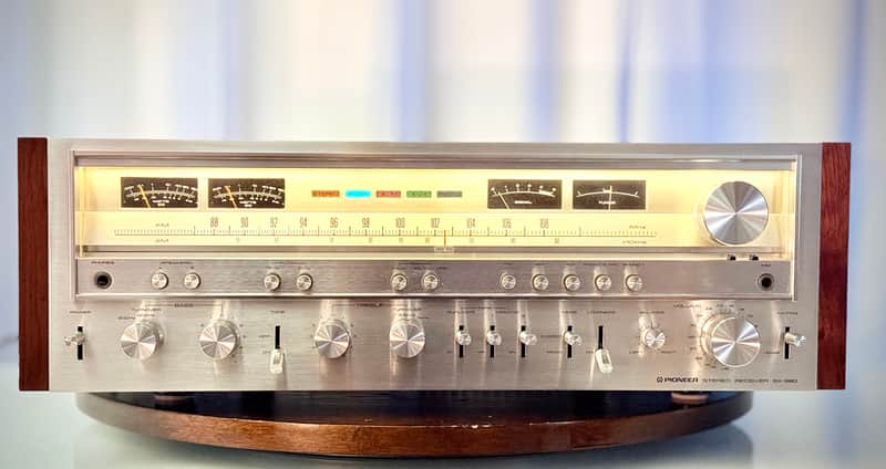 🎶 Pioneer SX-980 Vintage Stereo Receiver w/ Excellent Wood | Reverb