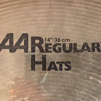 Sabian 14" AA Regular Hi-Hat Cymbal Pair image 12