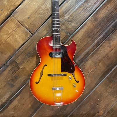 1962 Gibson ES-125TC, Cherry Sunburst image 1