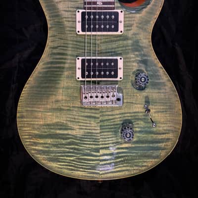 PRS Custom 24 2011 - Present - Tramp2016 PRS Custom 24 USA Core – Trampas Green – All Stock w/ Original Case image 1