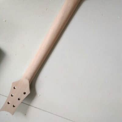 Paul Reed Smith Style Kit Clone/copy Custom 22 Semi Hollow 2016 Maple Top Raw Mahagony Back image 17