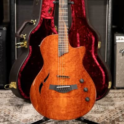 Taylor Custom Shop T5z Custom #C0960 Figured Ironbark/Shamel Ash Hollow Body Electric Guitar with Hardshell Case image 15