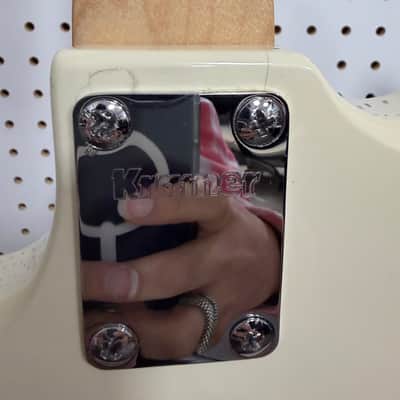 Kramer Baretta Special with Granadillo Fretboard 2010s - Vintage White image 17