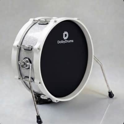 Dolby 18” Electronic Kick Drum White Silver for Roland Alesis image 6