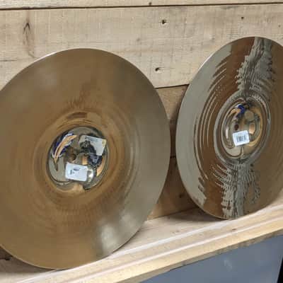 Zildjian 14" A Custom Hi-Hat Cymbals (Pair) 1991 - Present - Brilliant image 15