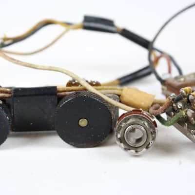 1963 Fender Jazzmaster Wiring Harness CTS Pots, Switch, Wires ~All Original~ USA 1960s Pre-CBS L-Series image 2