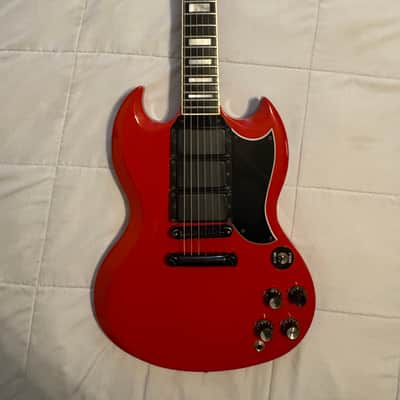 Gibson Showcase Edition SG Custom 1988 - Ferrari Red image 3
