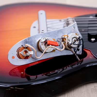 1997 Fender Mustang MG69-65 Sunburst '70s-Spec Non-Catalog Finish, Japan CIJ image 16