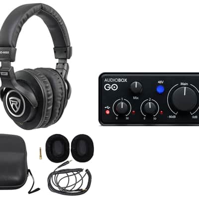 Presonus AudioBox GO 2x2 USB-C Bus Power Audio Recording Interface+Headphones image 1